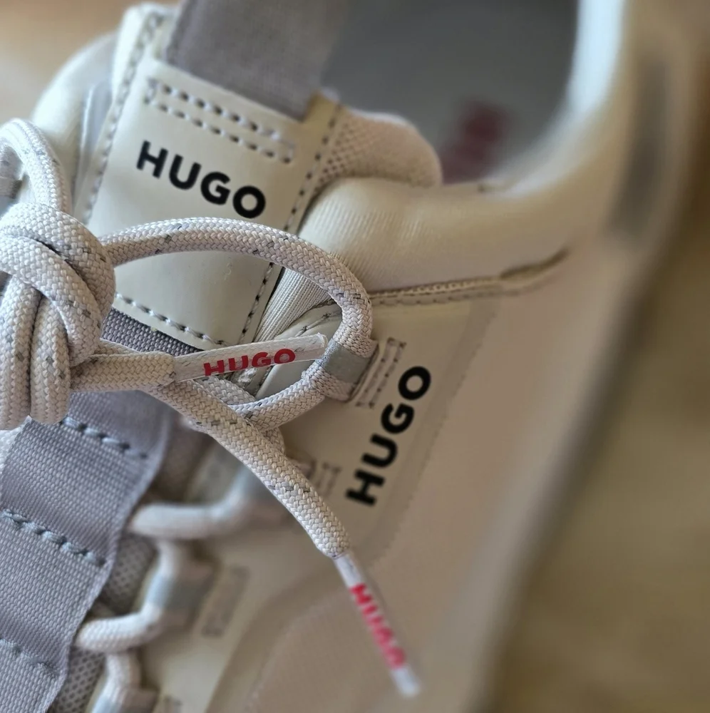 HUGO Men's Quake Runn Sneakers, Sz 9 - Picture 8 of 13